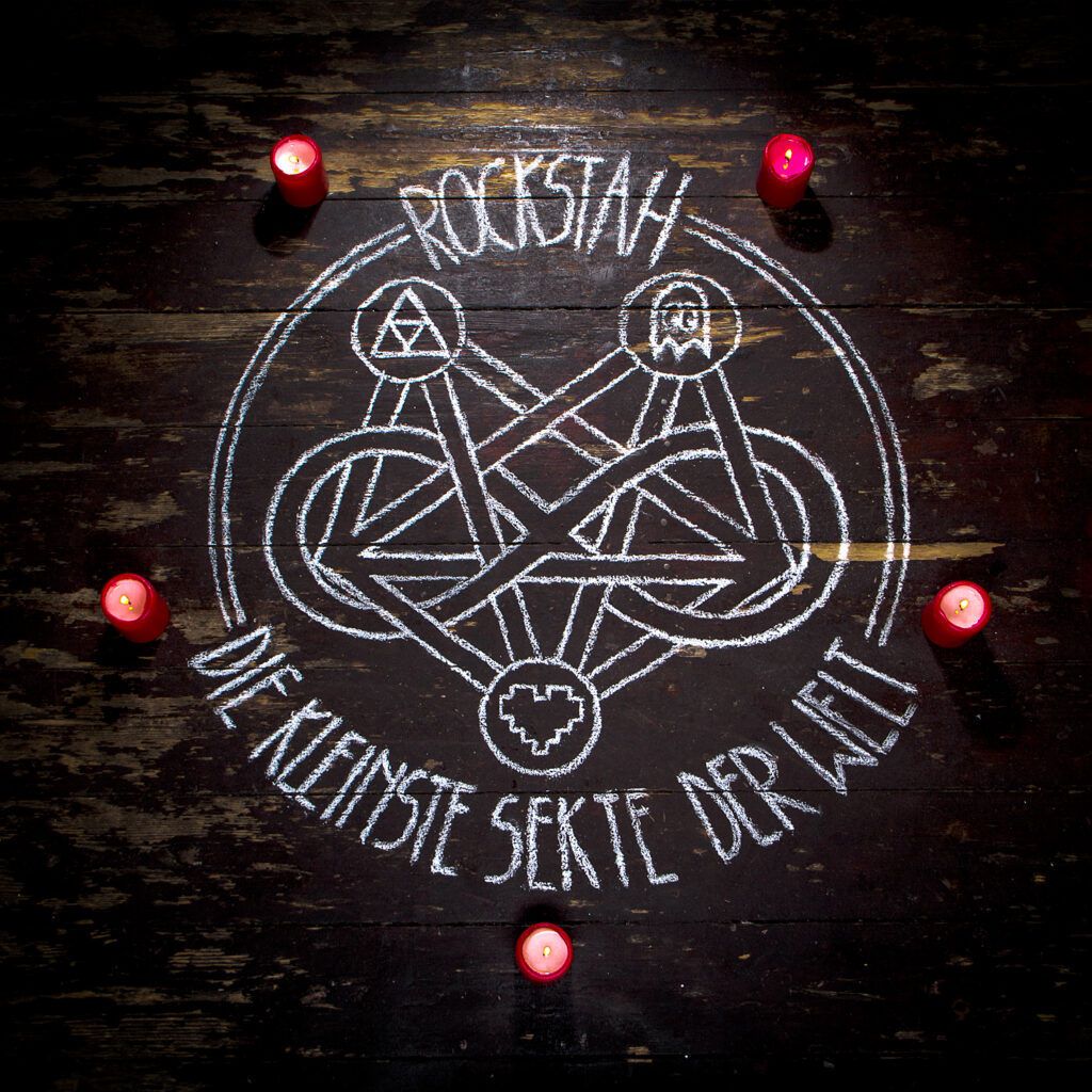 Rockstah Kleinste Sekte der Welt Cover Design