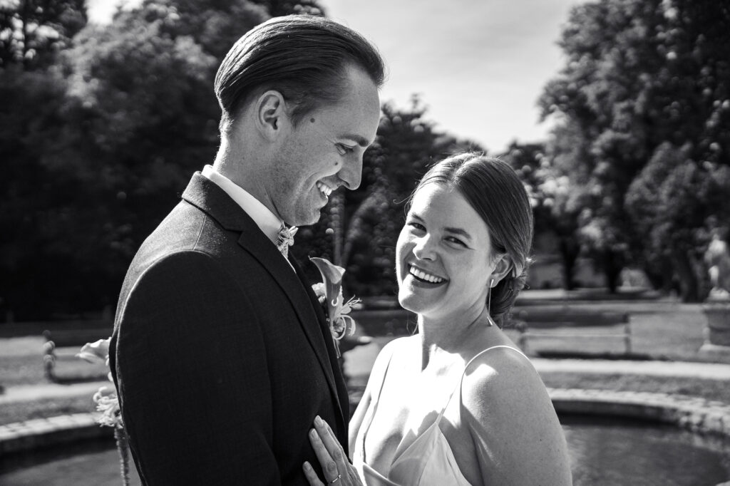 Hochzeitspaar in Wolfegg Standesamt 